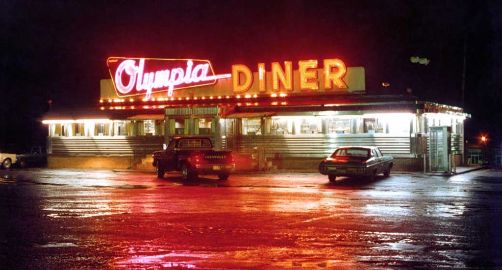 The Olympia Diner - One of hundreds of diners photographed by Larry Cultrera