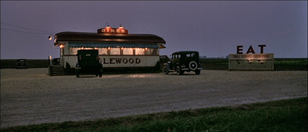 Englewood Diner in The Road to Perdition
