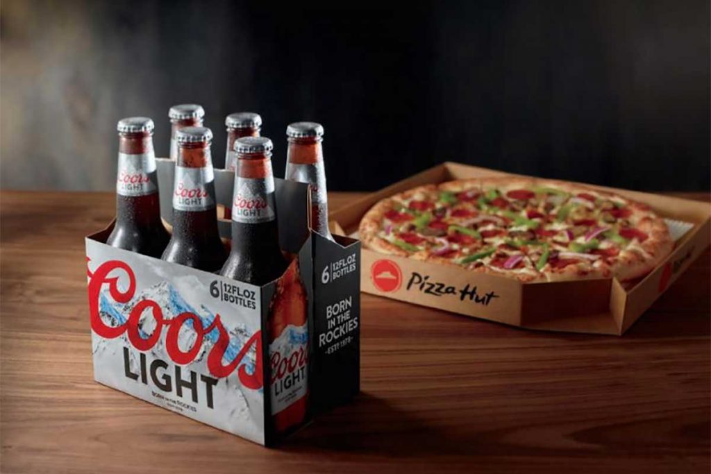 Pizza Hut expands beer delivery test