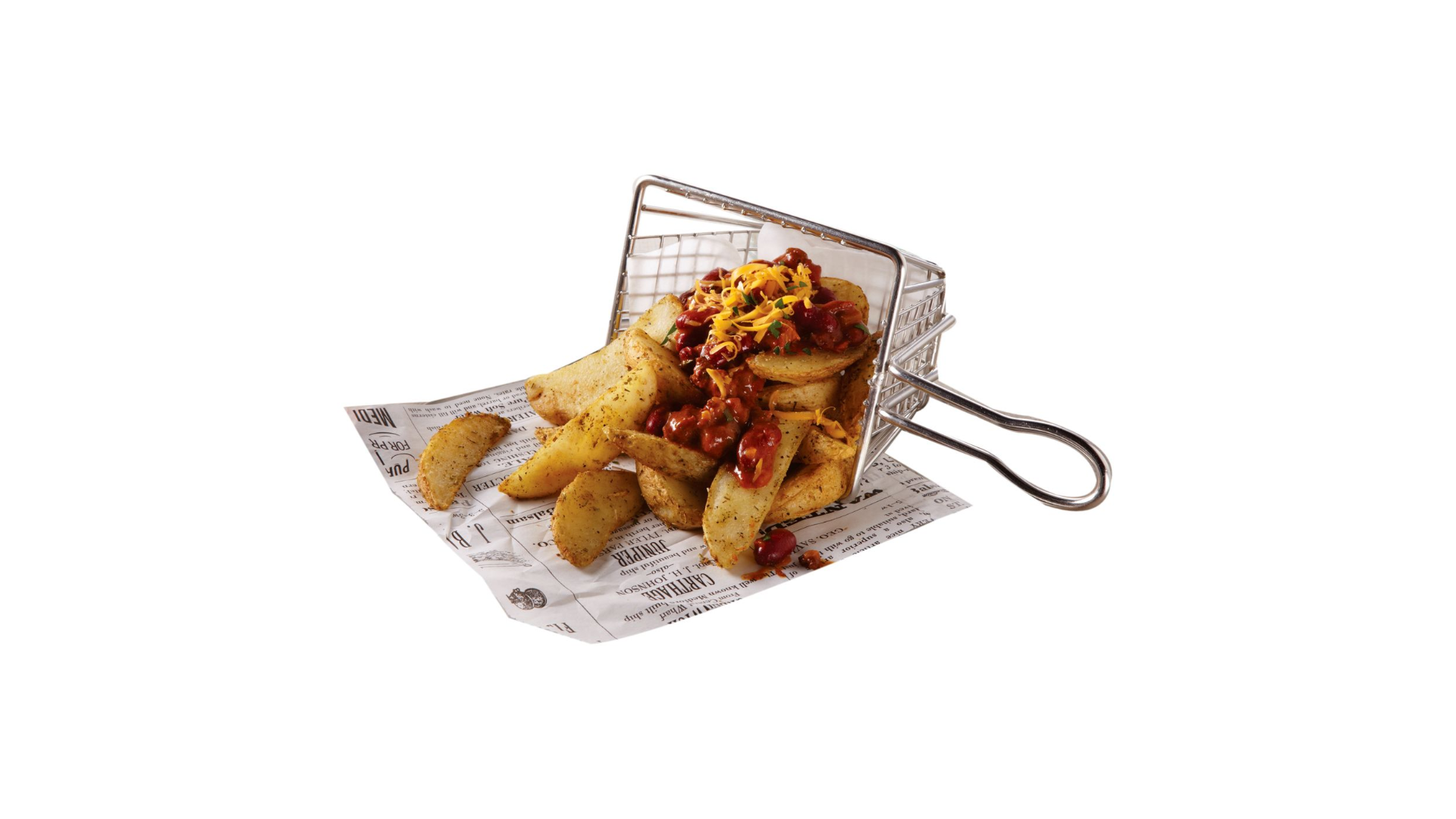 American Metalcraft MFRYBSKT S/S 5" Long Mini Fry Basket