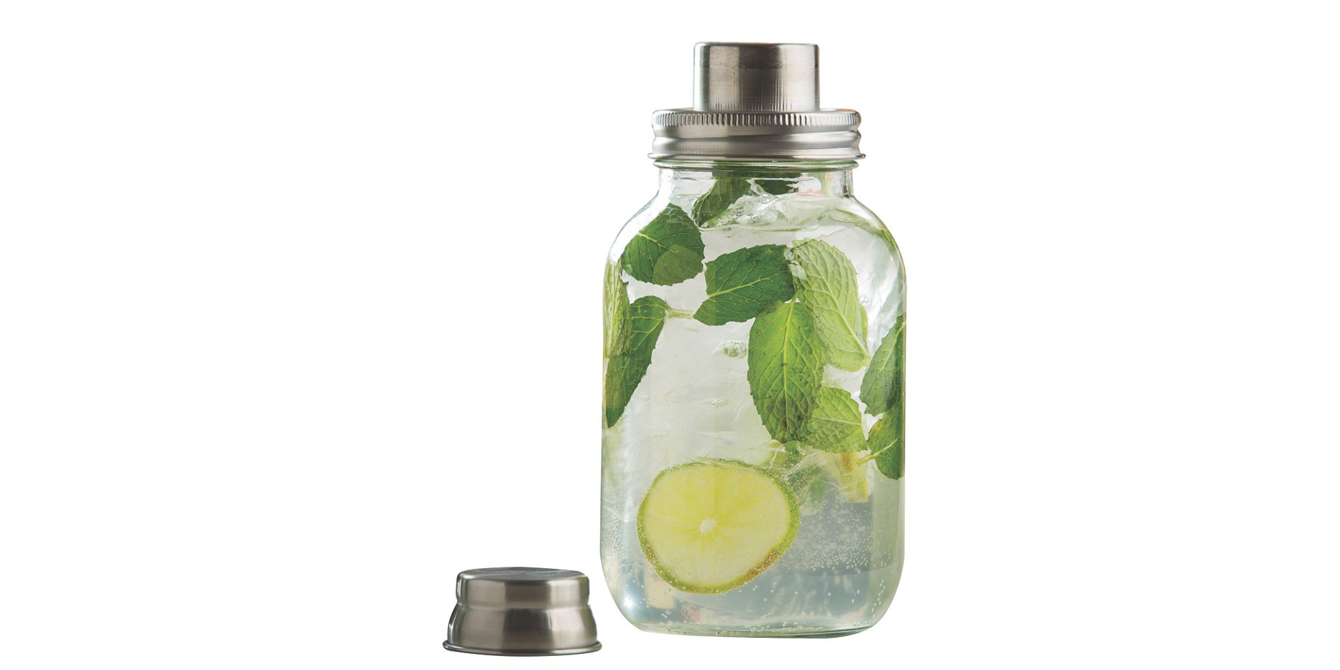 TableCraft Products MJS30 Mason Jar 30 Ounce Cocktail Shaker