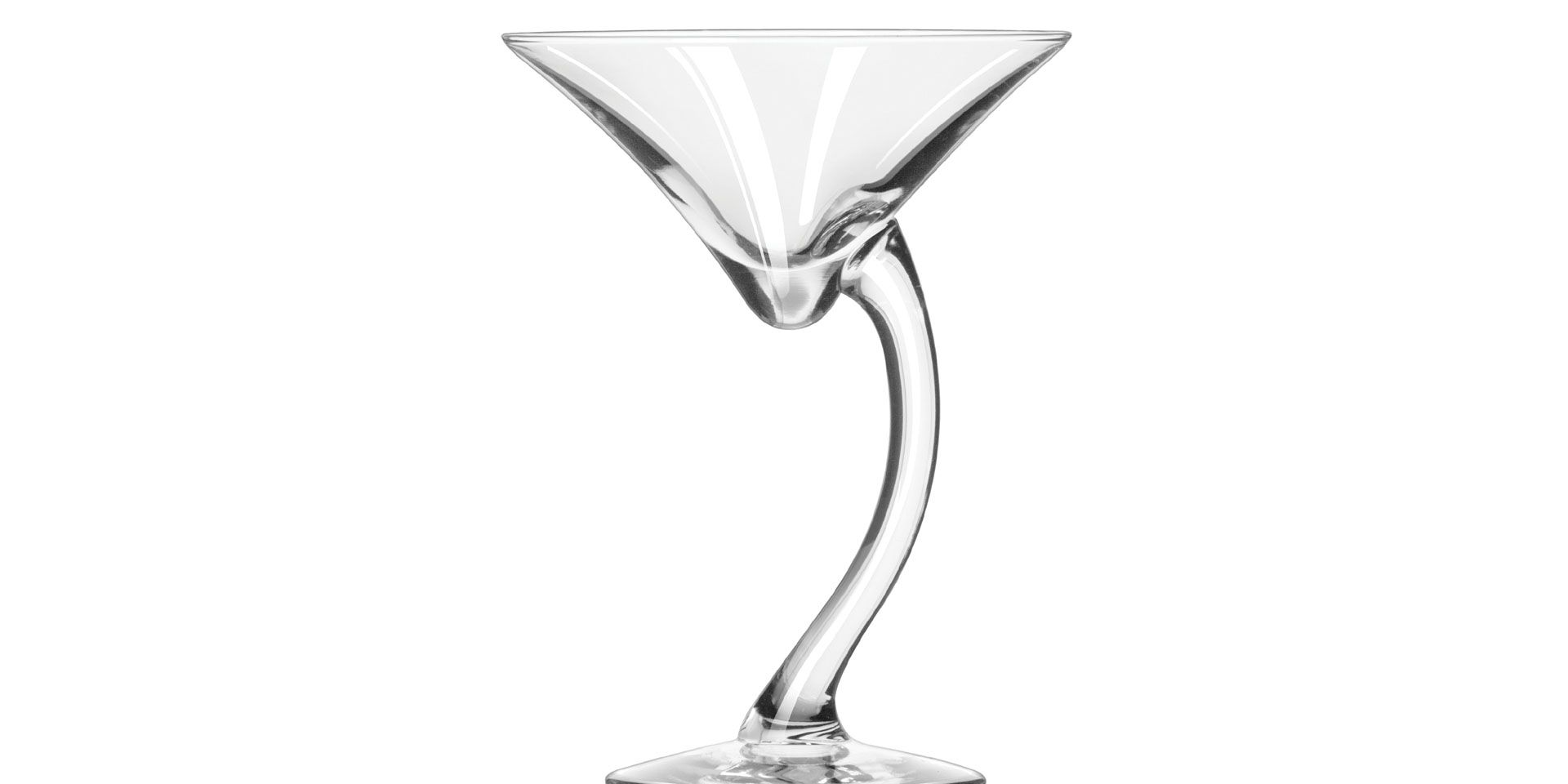 Libbey® 7700 Clear 6.75 Ounce Bravura Martini Glass - 12 / CS