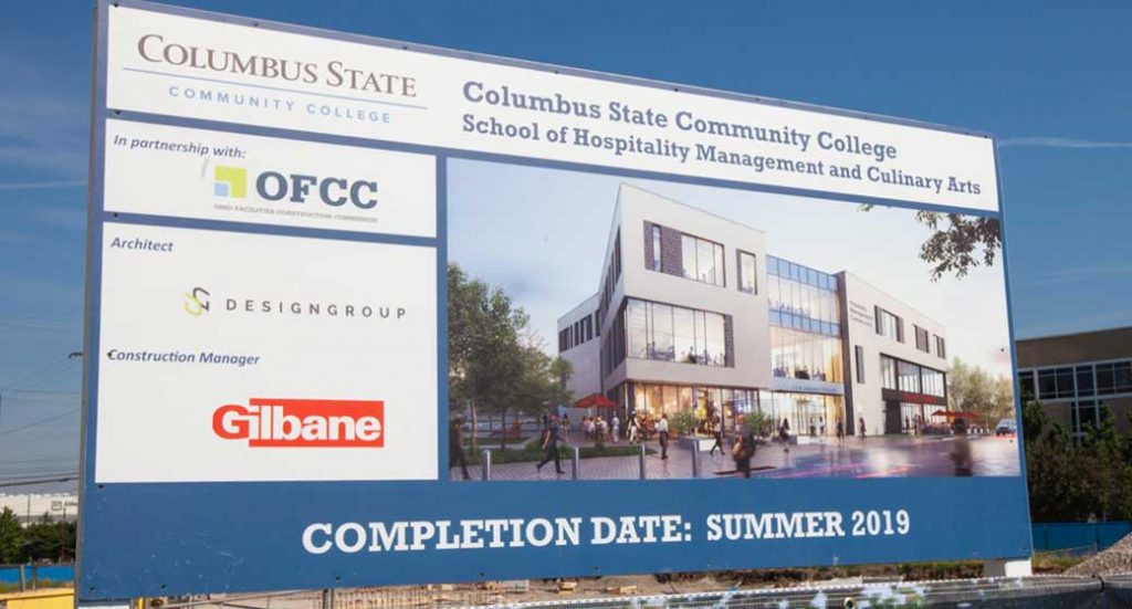 Breaking Ground on the new Culinary Arts building at Columbus State Community College