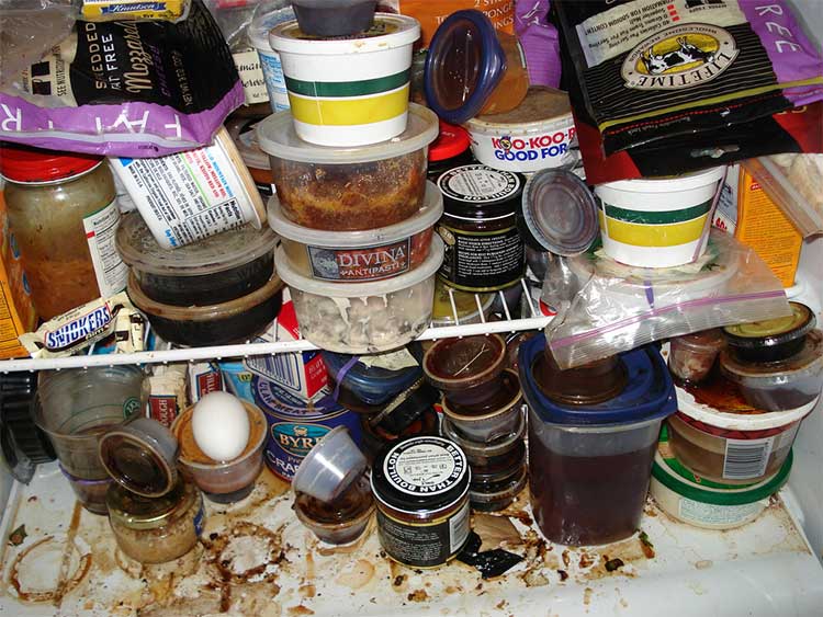 A messy refrigerator can cost you time, money and even jeopardize your food safety.