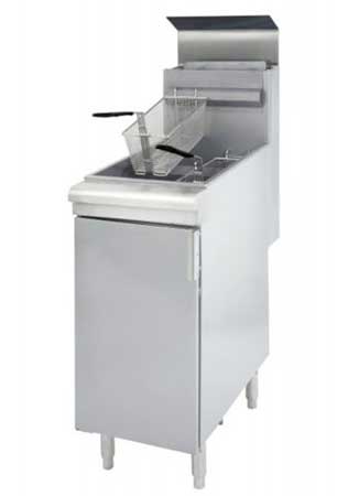 Your fryers are going to get a workout during the tournament. Make sure they are up to the task. Shown: Restaurant Series 40 Pound Floor LPG Fryer from Darling Food Service.
