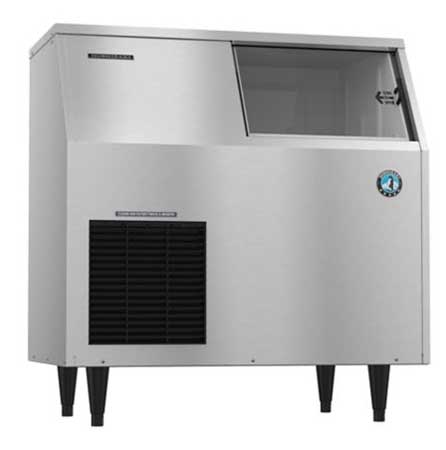 You simply can't run out of ice. So do your maintenance and upgrade if needed. Shown: Hoshizaki F-300BAJ 353 Lb. Self Contained 36" Flake Style Ice Maker.