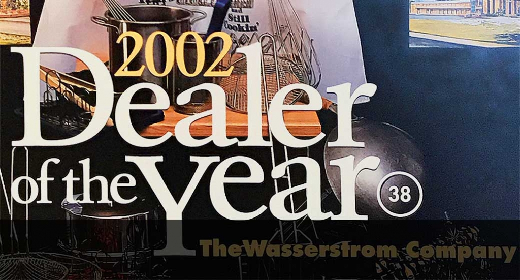 Wasserstrom becomes the first two time winner of the Dealer of the Year Award in 2002