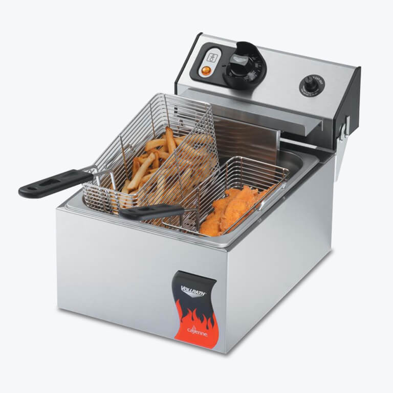 commercial countertop fryer