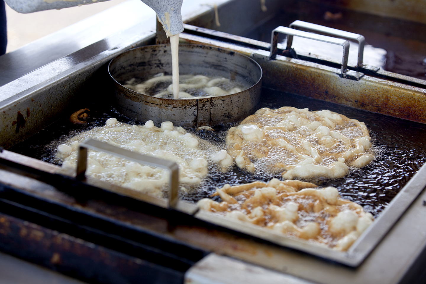 commercial funnel cake fryer