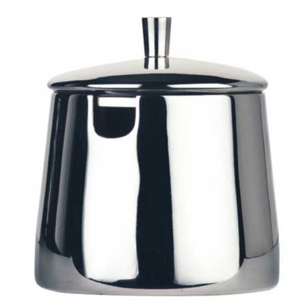 A traditional holloware sugar bowl from World Tableware.