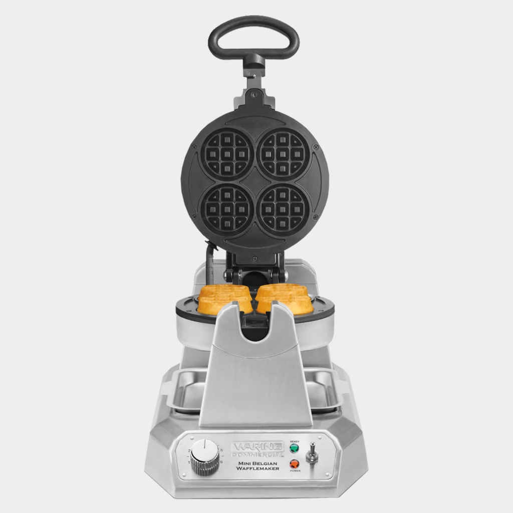 Waring Commercial Mini Belgian Waffle Maker, WMB400X, Commercial Waffle Maker