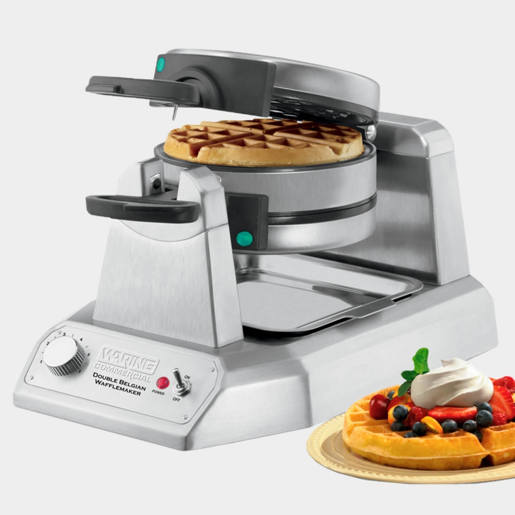 Waring Commercial Double Vertical Waffle Maker, WW200, Commercial Waffle Maker