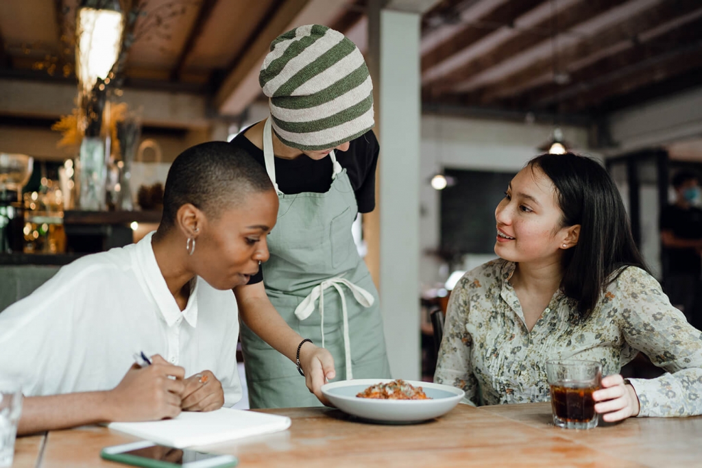 Customers value a wait and kitchen staff who are thoroughly trained on how to handle food allergens.