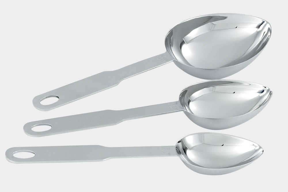 Bakery measuring spoons by Vollrath.