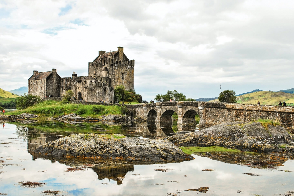 Eilean Donan Castle in Scotland.