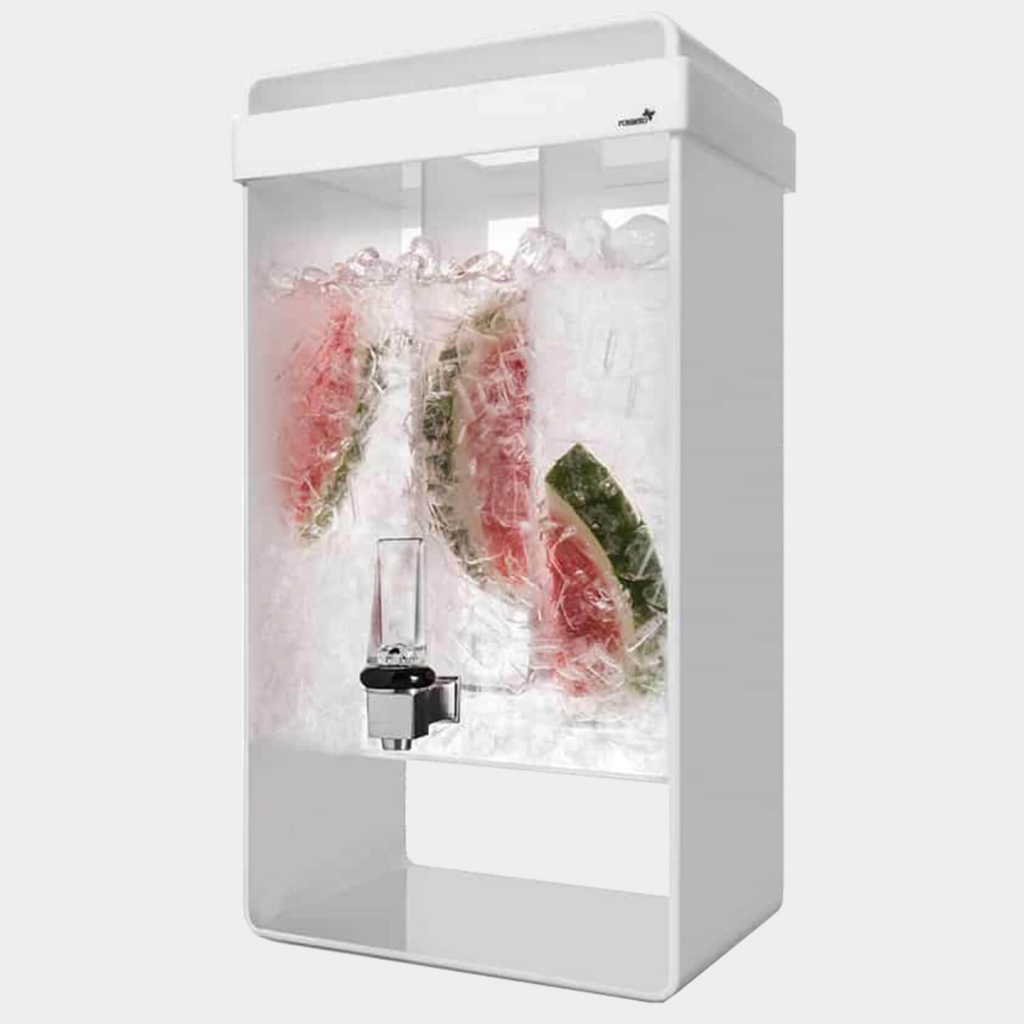 Rosseto LD155 White 5 Gallon Infusion Beverage Dispenser | Wasserstrom