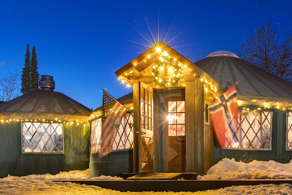 The Viking Yurt.