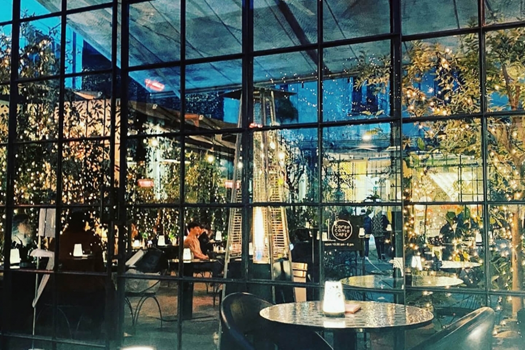 10 Corso Como Cafe in Milan Italy.