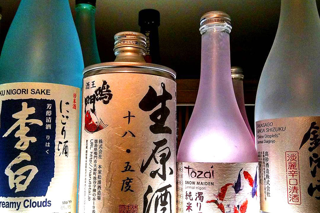 Booze Box Japanese spirits.
