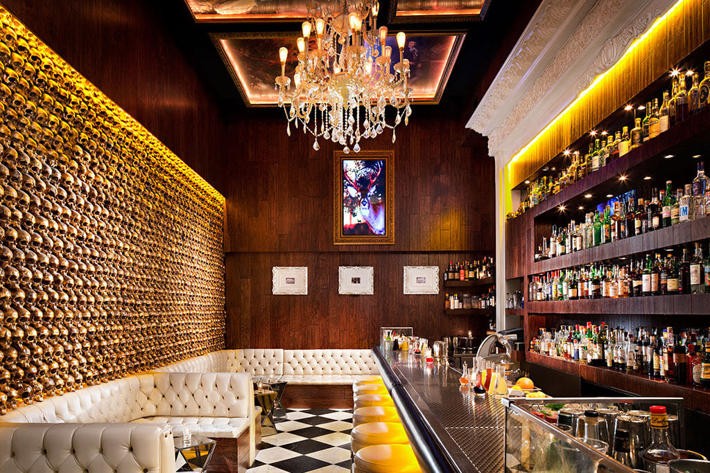 Noble Experiment bar interior.