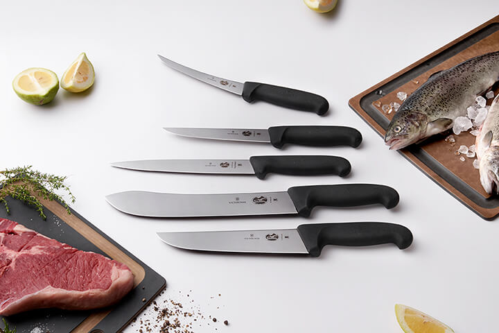 All Victorinox commercial knives are carefully developed for their intended purpose, whether that is chopping vegetables, slicing bread, or deboning chicken.