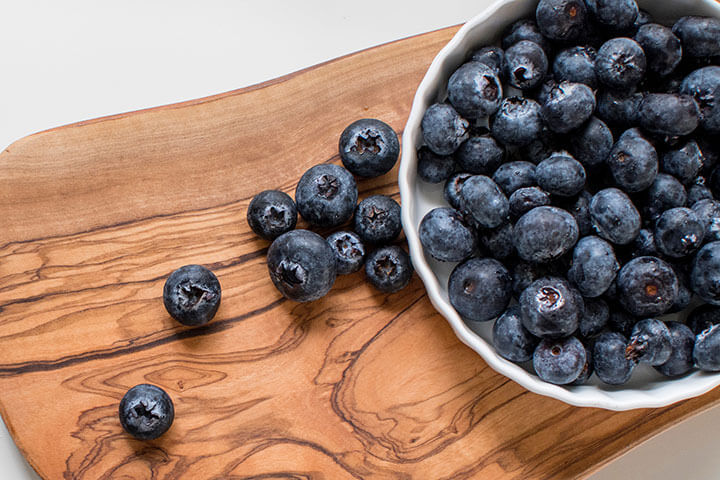 Many chefs enjoy incorporating blueberries into savory dishes.