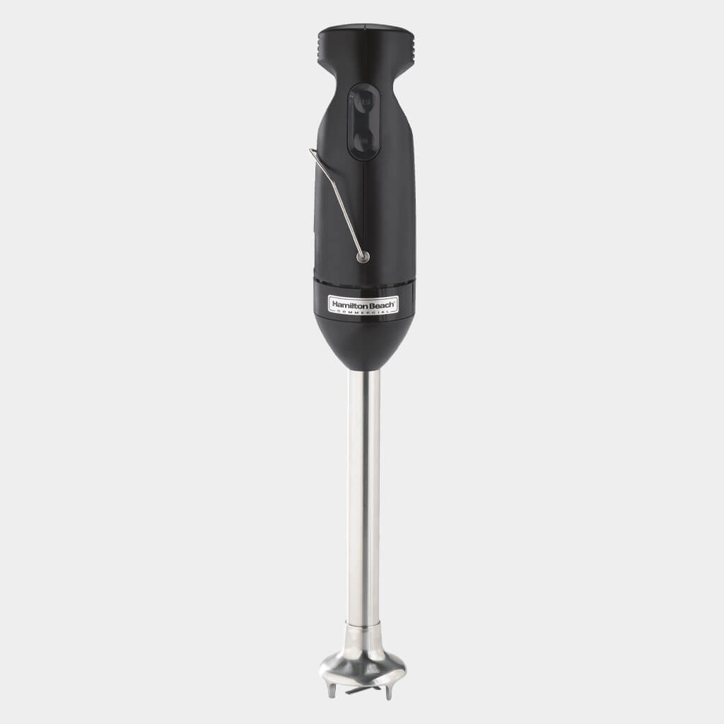 An immersion blender by Hamilton Beach Commercial.