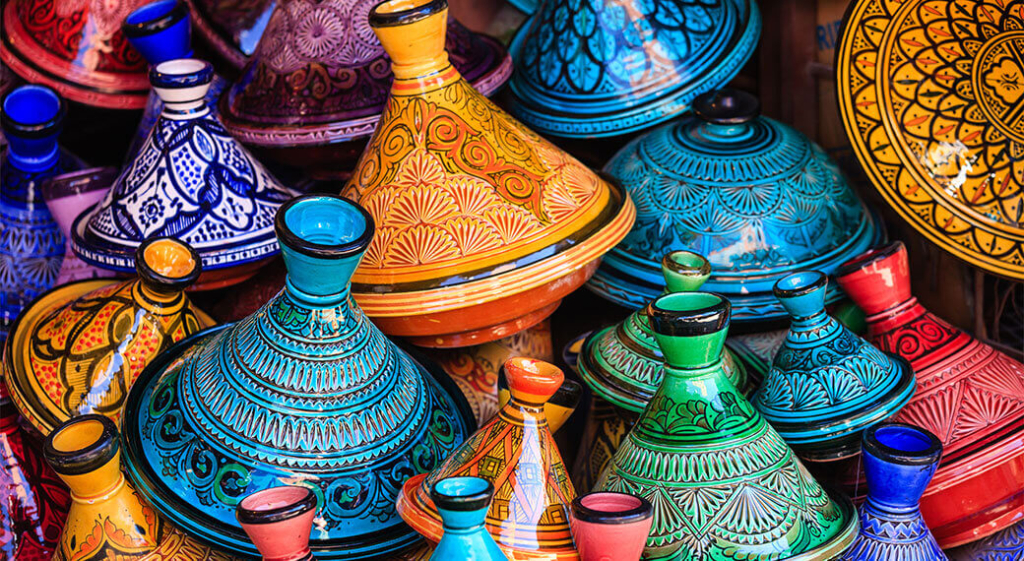 Tagines in Morocco