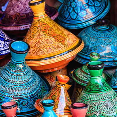 Tagines in Morocco