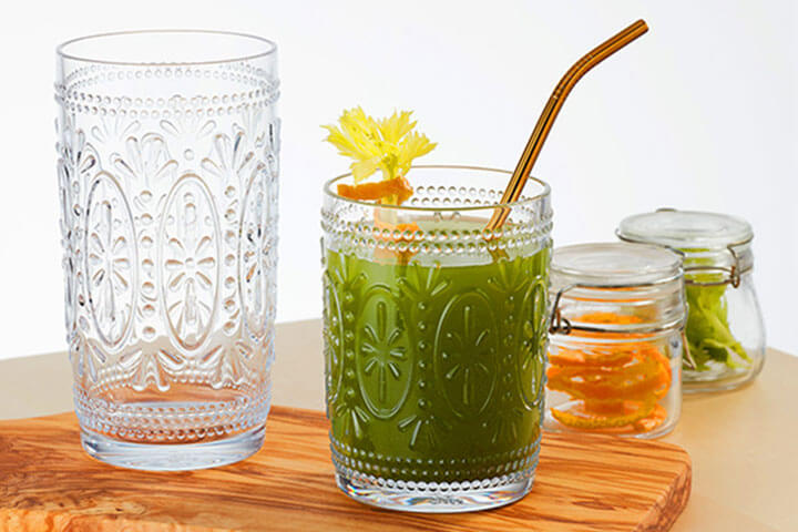 The cheerful Lilli Collection by American Metalcraft brings retro-chic fun to outdoor tabletops everywhere.