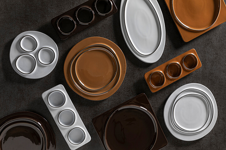 Ambar dinnerware by Costa Nova.