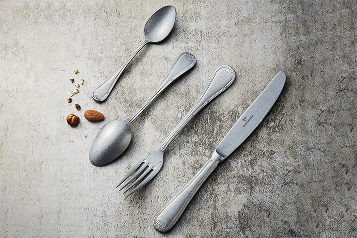 Patina flatware by Arc Cardinal.