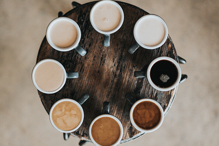 CRM software stores guest preferences, such as their favorite kind of coffee drink.