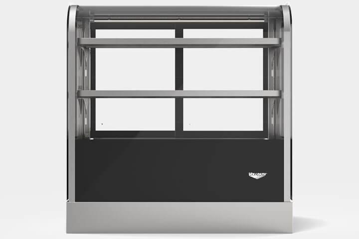 36" Cubed-Glass Countertop Refrigerated Display Case With Rear Access, RDCCB-36, by Vollrath