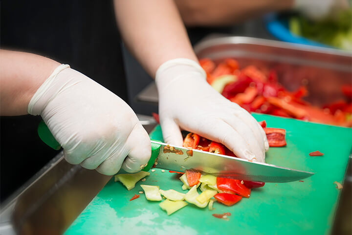 In addition to the basic materials and construction requirements, NSF International also recommends that cutting boards are color-coded, dishwasher-safe, and resistant to warping.