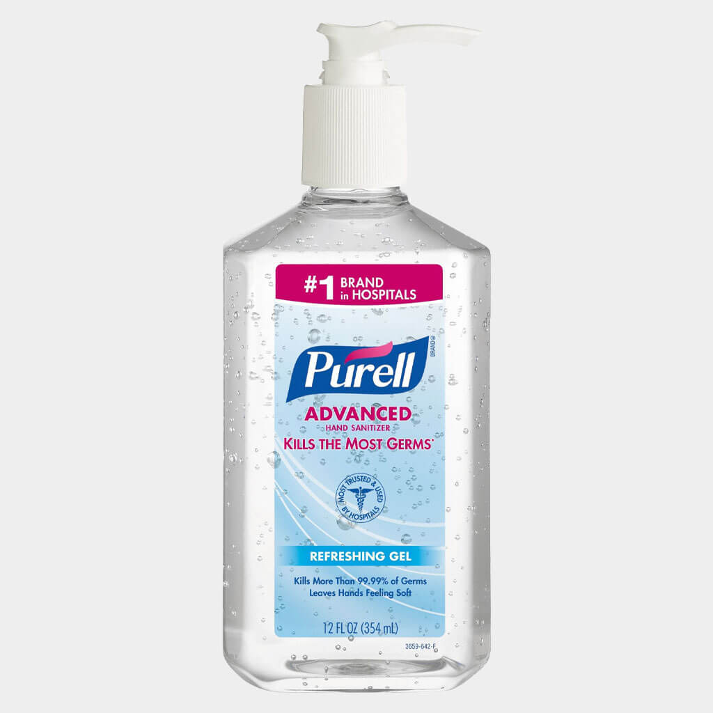 Purell Advanced Hand Sanitizer.