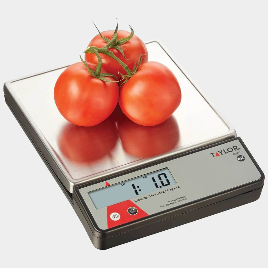 TAYLOR USB DIGITAL LCD KITCHEN SCALE 11LB