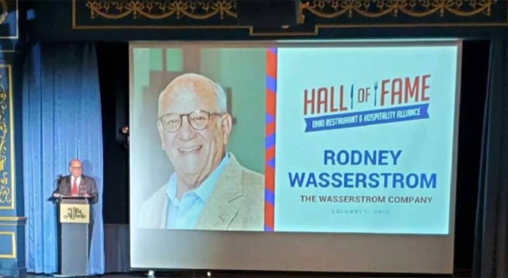 Rodney Wasserstrom award