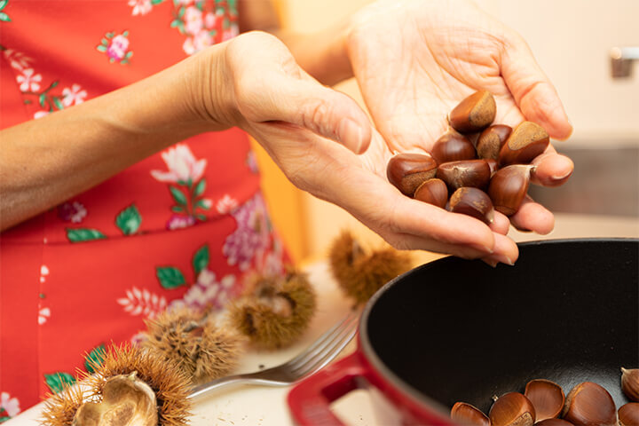 In Europe and Asia especially, chestnuts have served as a staple food during periods of famine or scarcity.