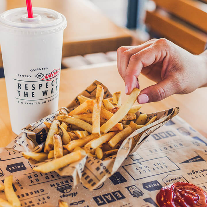 Respect the way of these french fries.