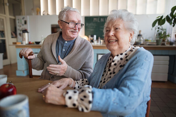 Studies have shown that social interaction at senior living centers can stimulate the brain and help prevent cognitive decline, particularly in older adults.