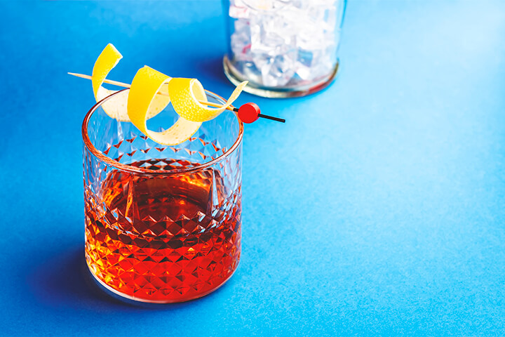 Sazerac cocktail.