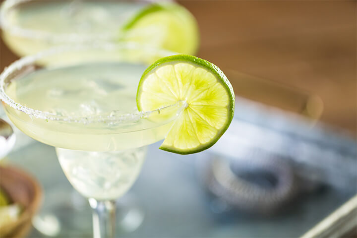 Margarita with key limes