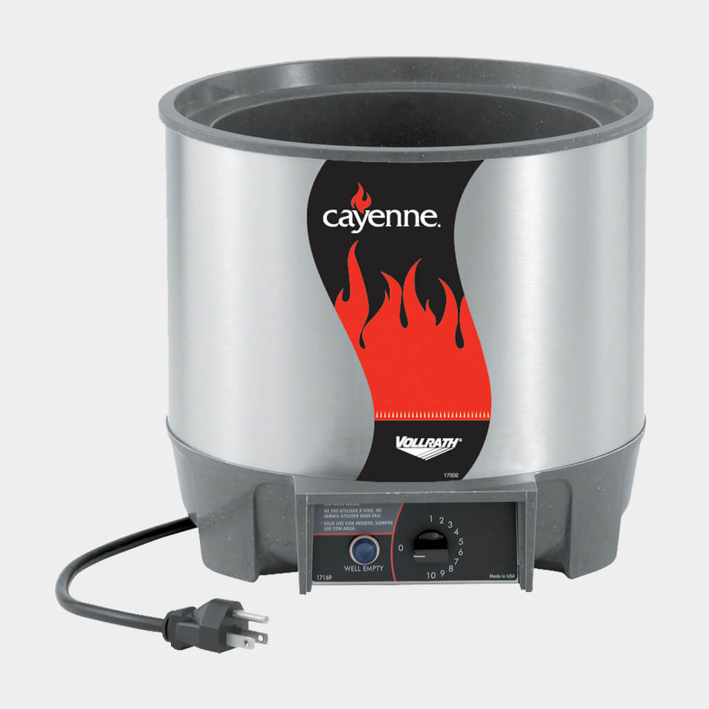 Cayenne Round Heat 'n Serve Rethermalizer.