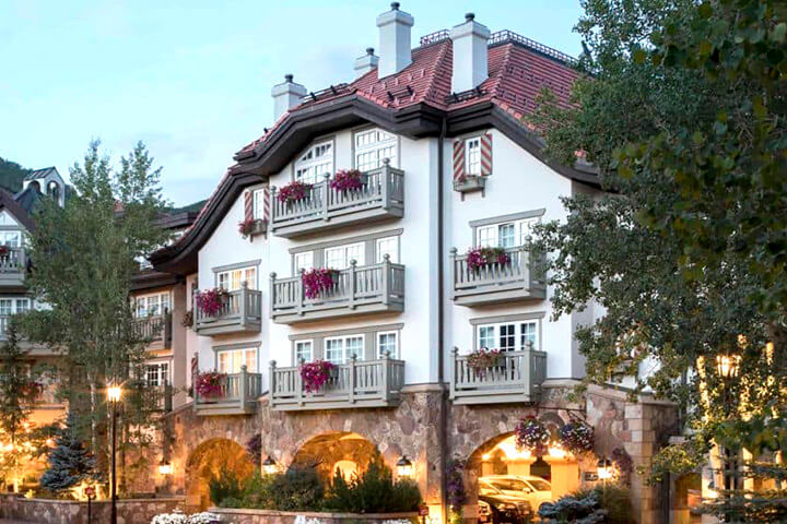 The Sonnenalp Hotel in Vail, Colorado was awarded one Key. This destination provides European elegance in the heart of the Rocky Mountains.
