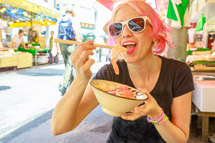 A food blogger in Asia.