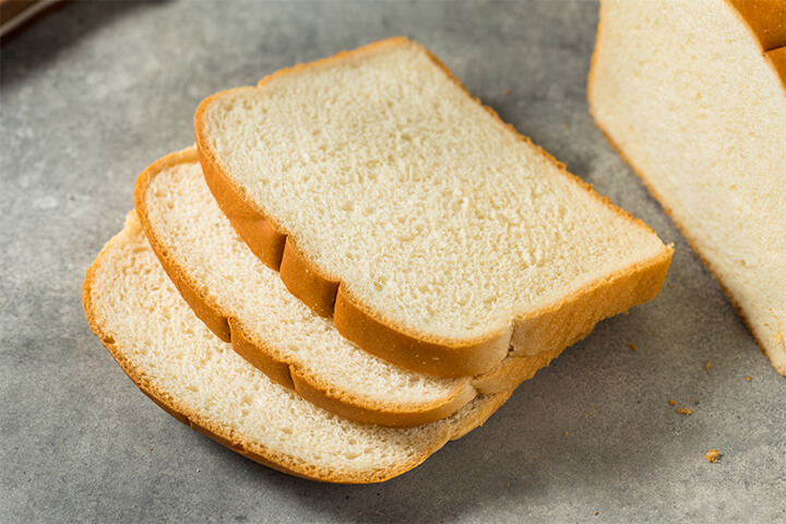 A loaf of sliced bread.