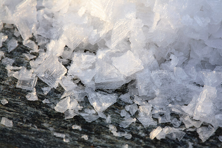 Flake salt