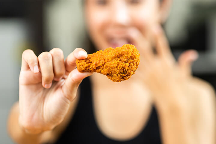 Fried chicken.