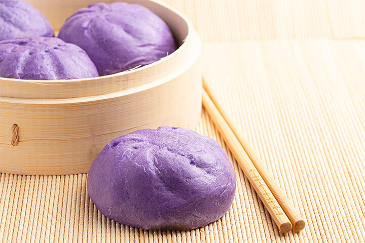 ube dumplings